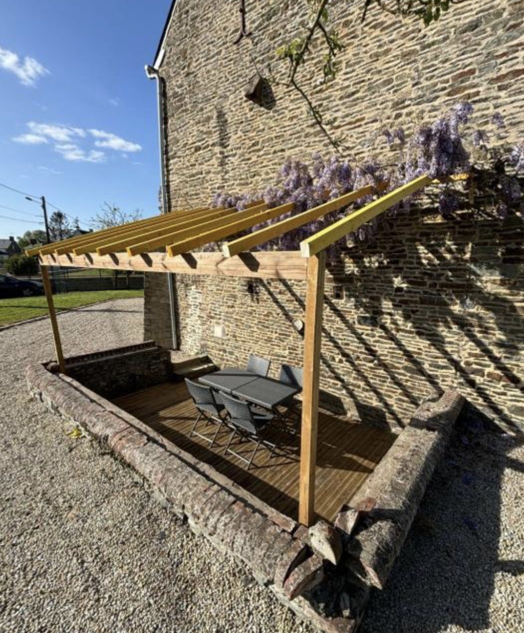 La Tour Saint-Michel, la terrasse extérieure